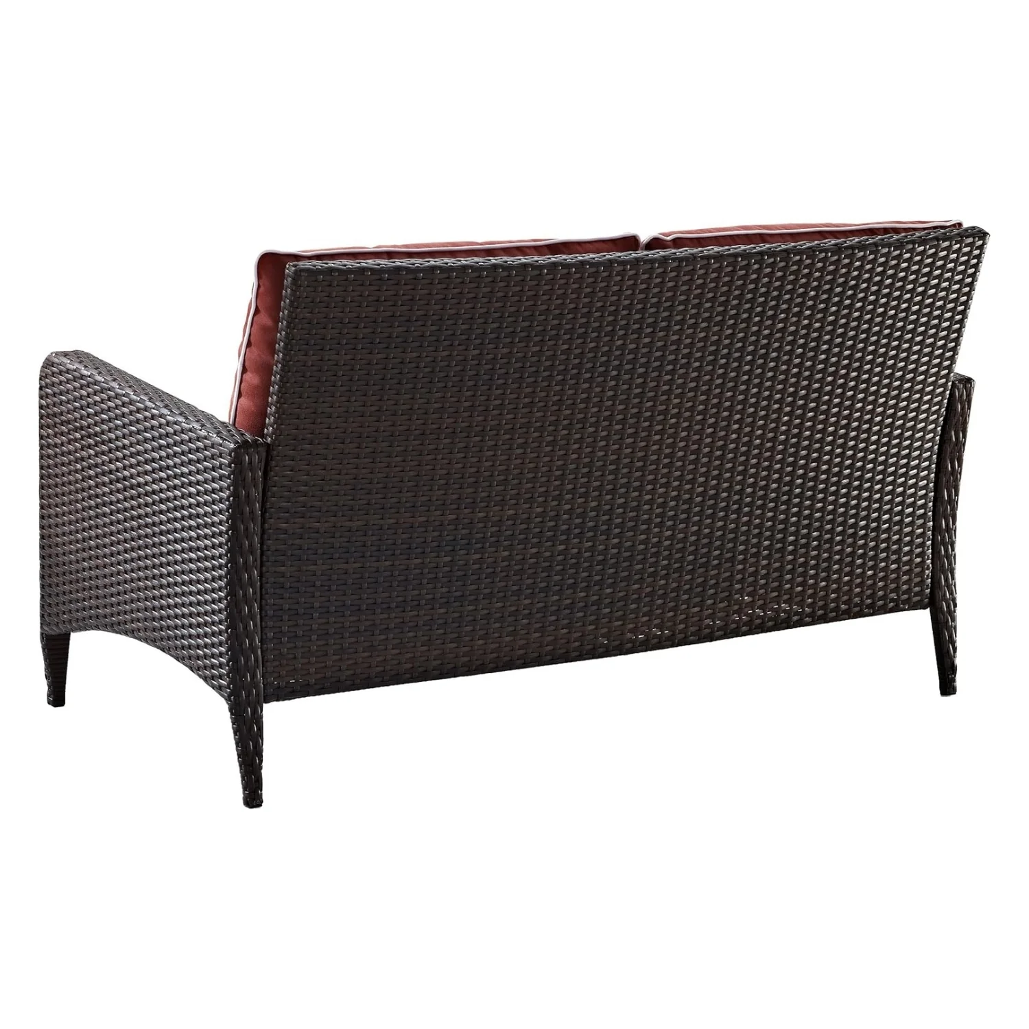 Outdoor Wicker Double Seater Loveseat Sofa - Image 9