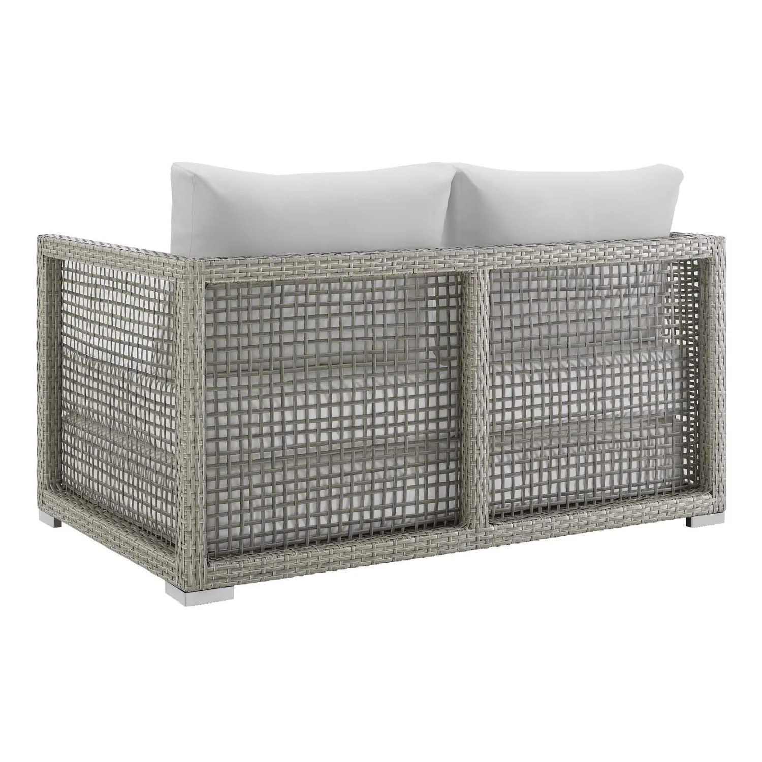 Outdoor Wicker Woven 6 Pieces Sectional Patio Furniture Set - Image 15